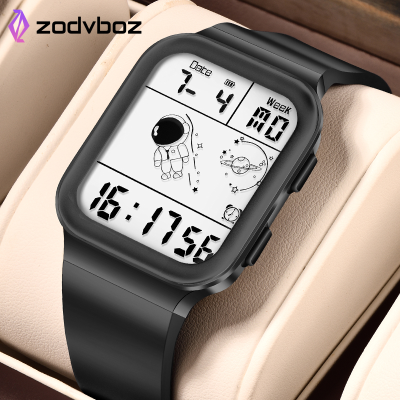 Zodvboz Men's Fashion Watch 30M Waterproof Digital Wrist Watch LED Alarm Watch Sports Watch Men's Sports Watch Men's Sports Watch